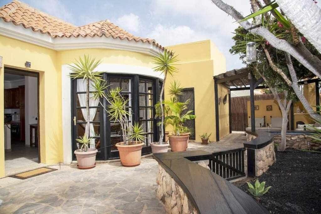 Aurora Mari Villa Your Dream Steps From The Ocean Shore Caleta De Fuste Ngoại thất bức ảnh